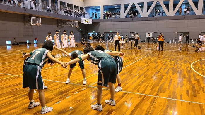 5月29日(土)女子バスケットボール部が大阪高校総体の2次予選でベスト8めざし奮戦