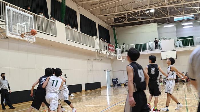 1月10日(月・祝)男子バスケットボール部も勝利!