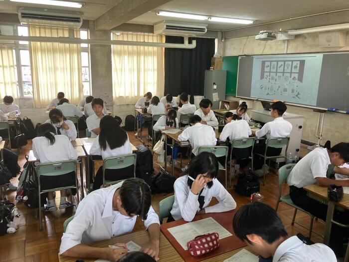 【49期生】総合的な探究の時間（コンセンサスゲーム）
