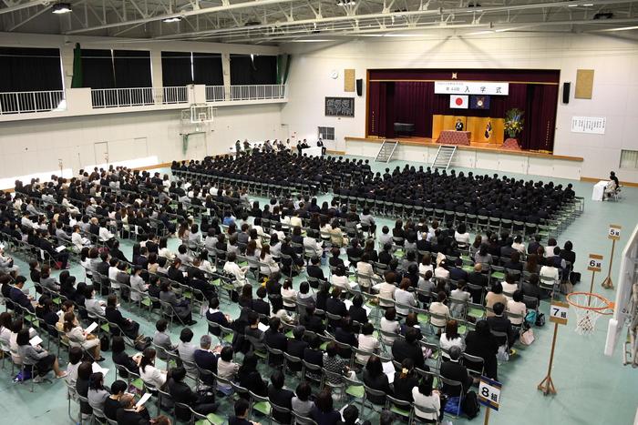 4月8日（月）平成31年度入学式風景～写真をいただきました～その⑤校長式辞