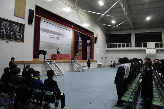 2月27日(水)第41回 記念品贈呈式及び 第41期生 同窓会入会式を開催