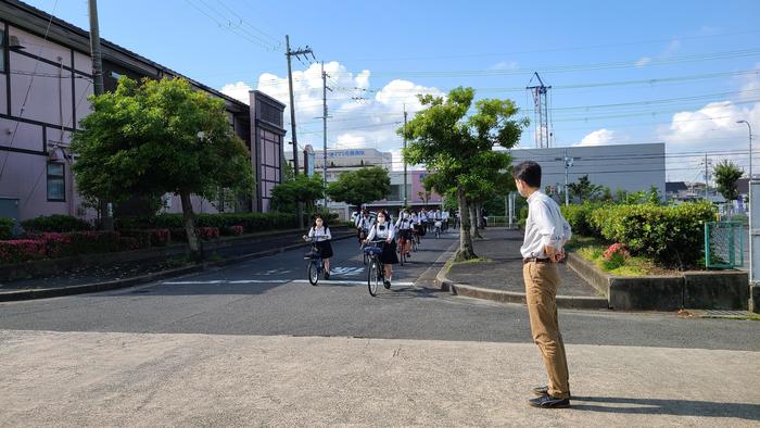 5月25日（火）中間考査4日目～青空が広がっています