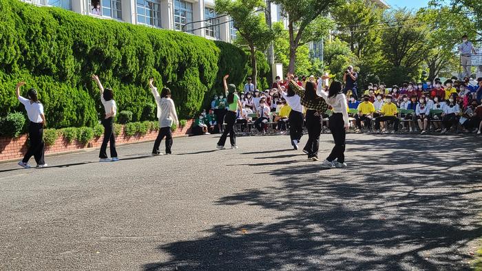 9月10日(金)第46回『牧高祭』2日目①~スタートは"マキザイル"のダンスで盛り上がり