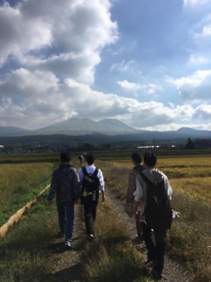 午後（１ ４ ７組）ロゲイニングの様子