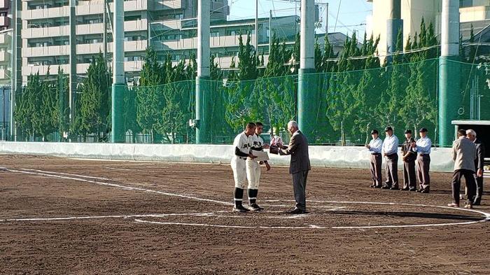 11月23日(土・祝)「下飼手杯」で牧野高校野球部が準優勝しました