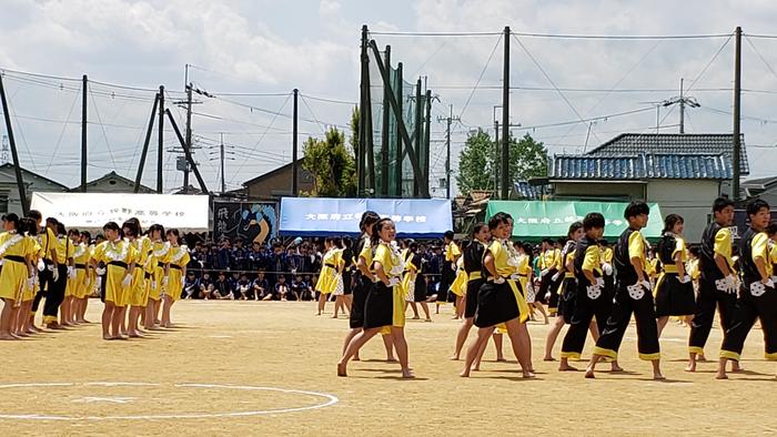 6月5日（水）応援合戦は体育祭の華［黄団］～体育祭⑥
