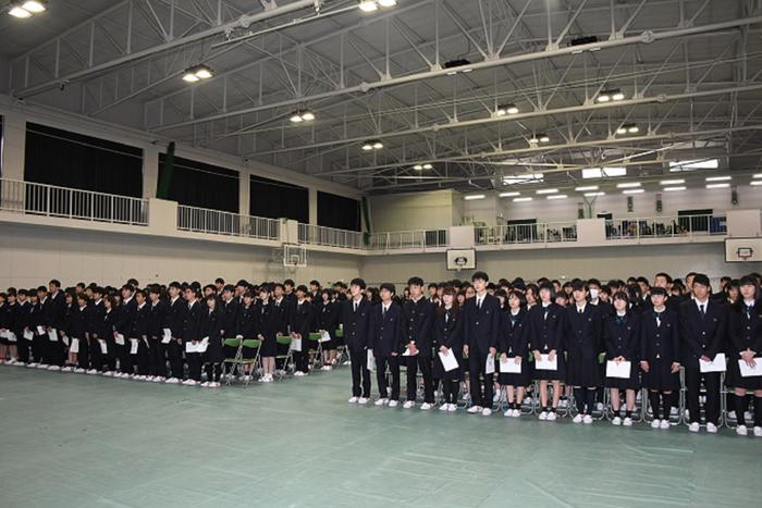 4月8日（月）平成31年度入学式風景～写真をいただきました～その②新入生入場