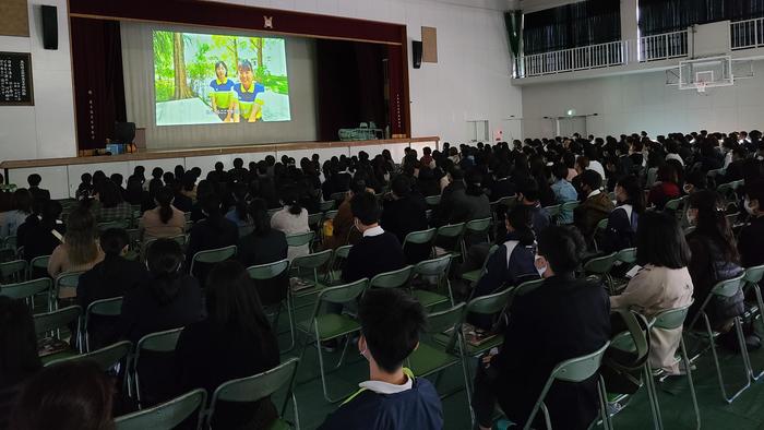 10月31日(土)中学生向け 牧野高校 学校説明会を開催しました。