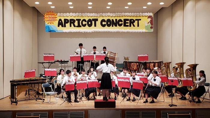 4月3日(水)吹奏楽部の定期演奏会 APRICOT CONCERT が開催されました