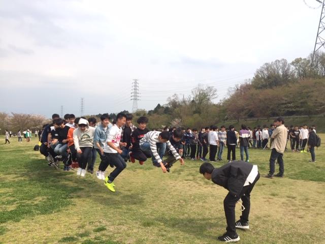 4月19日（金）今日はExcursions Day～1年生の「信貴山のどか村」でのレクリエーションの写真が届きました～