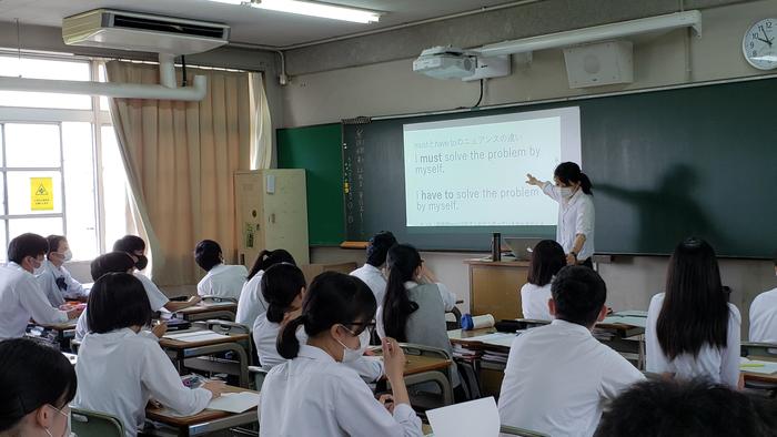 6月15日（月）授業は、各学年とも順調に行われています～2年生