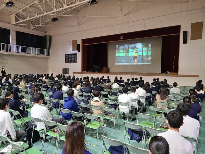 10月24日(土)今年度第4回の枚方市内中学校を対象にした学校説明会を実施。