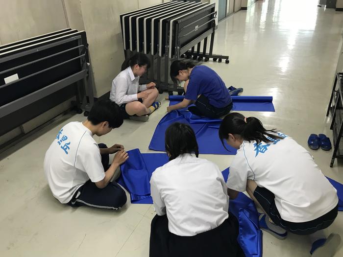 応援団練習