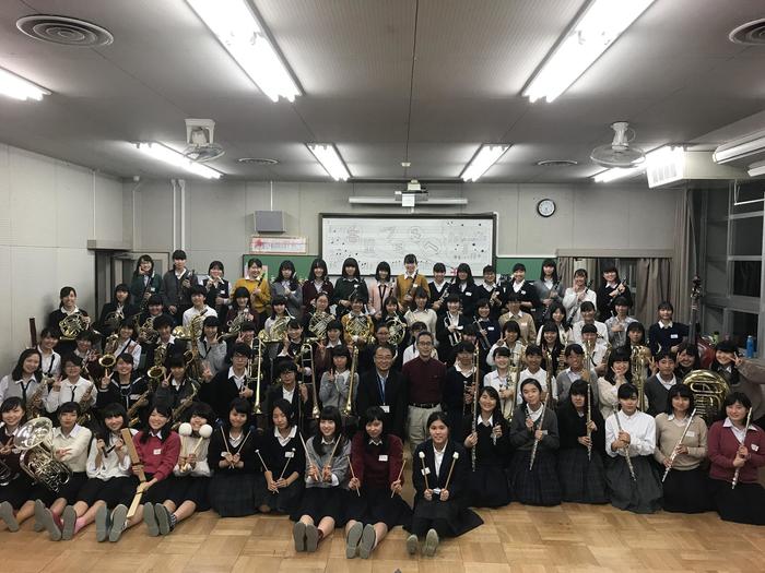 『第6回 香里丘吹奏楽フェスタ』【11月10日(土)】世界的作曲家「酒井 格 」来校。