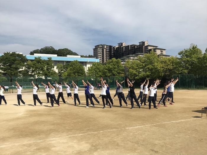 応援団活動(テスト前)