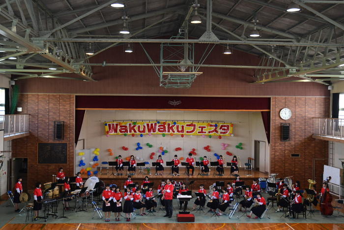 『WakuWaku フェスタ 2018』（復興支援コンサート）演奏（枚方市立第2中学校）【10 月 20 日(土）】