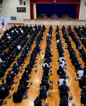 投開票、学校でも