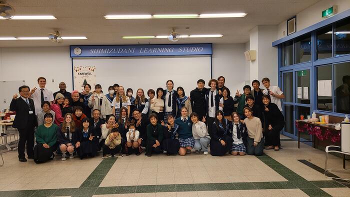 12月12日(火)Living Watersの皆さんを送別する Farewell Party を開催しました。