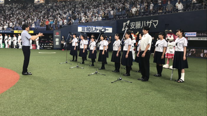 ９/19(月) 国歌斉唱 in 京セラドーム大阪