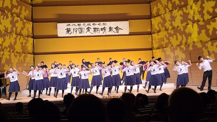 8月8日(月)合唱部の第19回定期演奏会〜最後は75期3年生の「卒業式」&フィナーレ