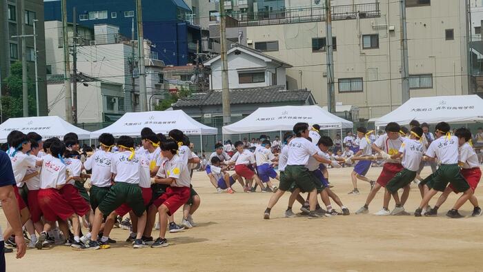 6月6日（木）男子も棒引きです。