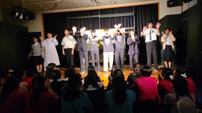 9月1日（金）演劇部門第2弾の2年C組「金田一少年の事件簿リターンズ」を観ました。