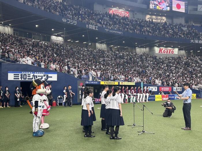 ９/18(月) 国歌斉唱 in 京セラドーム大阪