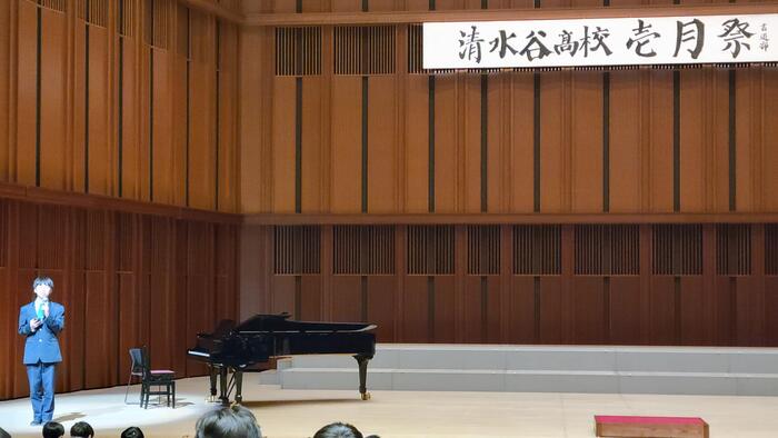 12月19日(木)壱月祭② 開会宣言がありました。