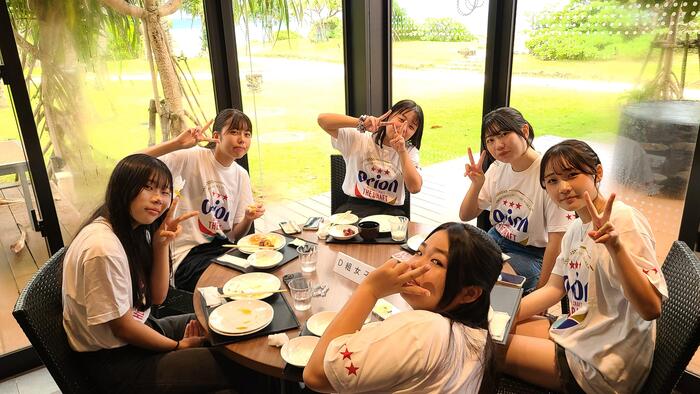 10月31日（木）78期生HR合宿4日め、朝食が始まりました。HR合宿も最終日です。