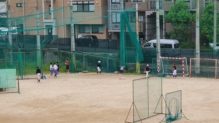 8月17日(木)中学生向け クラブ体験・見学会を実施。⑩午後の部 硬式野球部