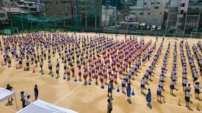 6月5日(水)午後からは体育祭の予行演習です。