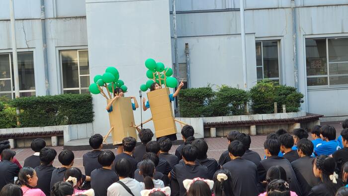 9月6日(金)文化祭が始まります。~開会式~