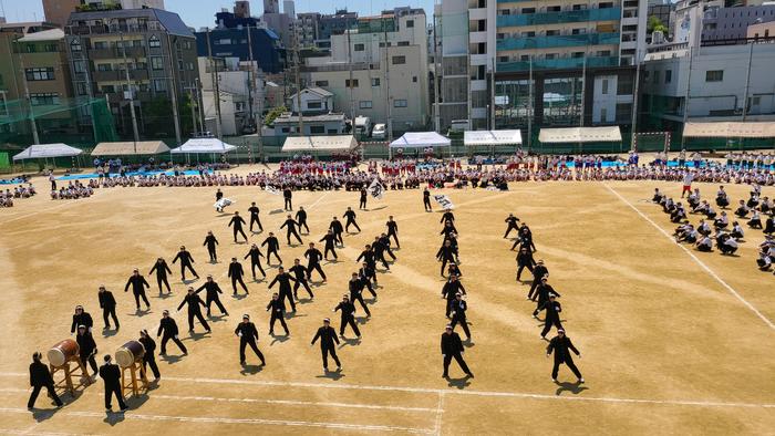 6月9日(木)体育祭、学年エール