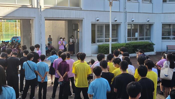 9月2日(金)文化祭が開会!!~開会式①