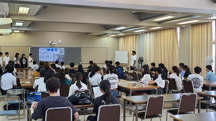8月21日（水）中学生のクラブ体験デイです。①