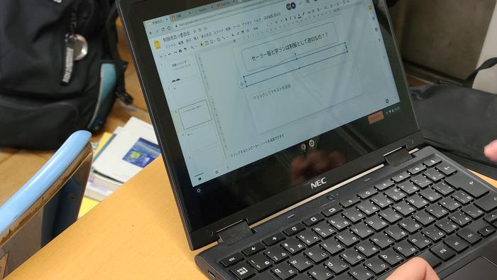 5月10日(火)4限に「総合的な探究の時間」の授業を見に行きました。