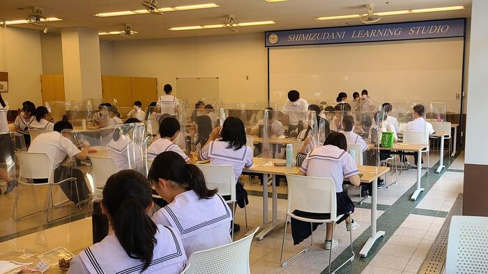8月29日(月)リニューアルした食堂が利用開始になりました。