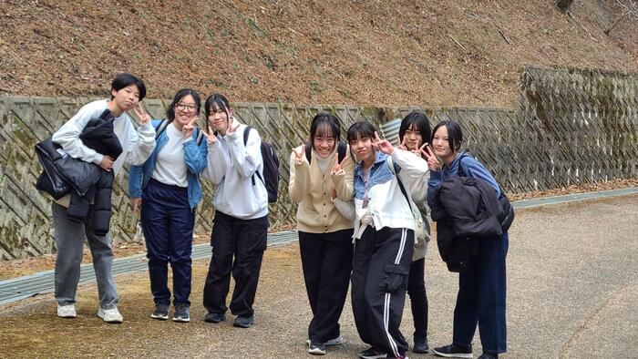 2月7日（金）神津嶽に生徒が続々とやってきます。⑥