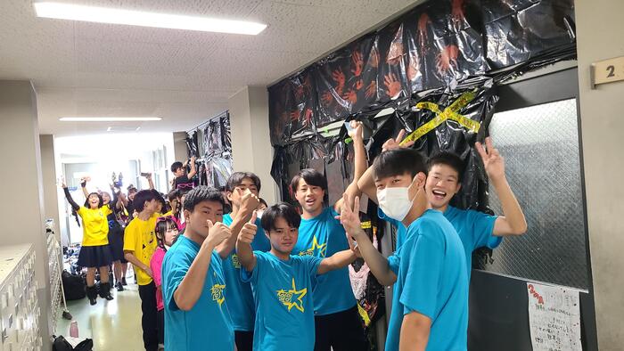 9月6日（金）文化祭1日め、校舎内発表、縁日も始まりました。