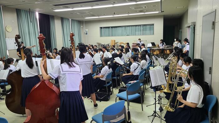 8月21日（水）中学生のクラブ体験デイです。②
