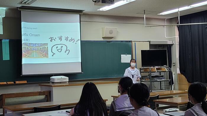 7月21日(金)オーストラリア短期語学留学をする28名の英語プレゼンテーションを観ました。