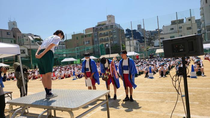 6月9日(木)体育祭が無事に閉会式を迎えました。
