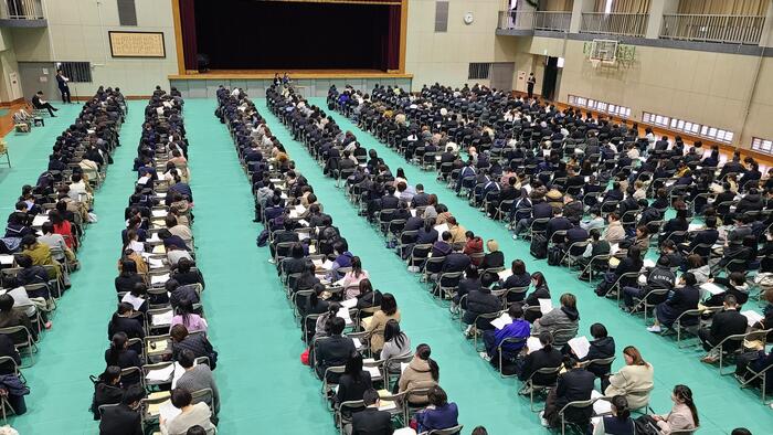 3月19日（火）令和6年度入学者選抜合格者説明会が行われています。