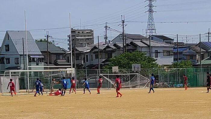 4月23日（日）サッカー部も春季サッカー大会1次予選2回戦を4-0で快勝しています。