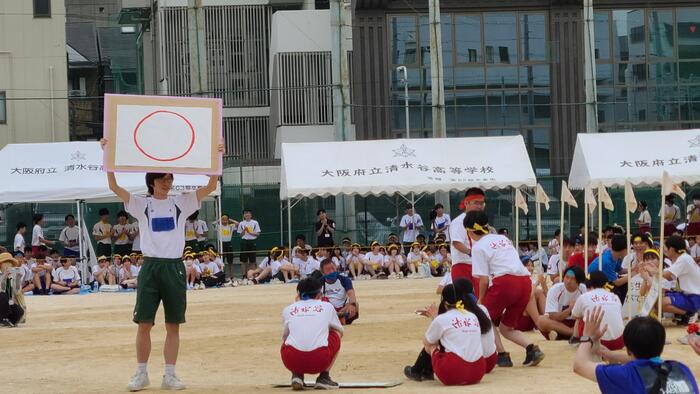 6月6日（木）午後の競技の二番めは、借人競争です。