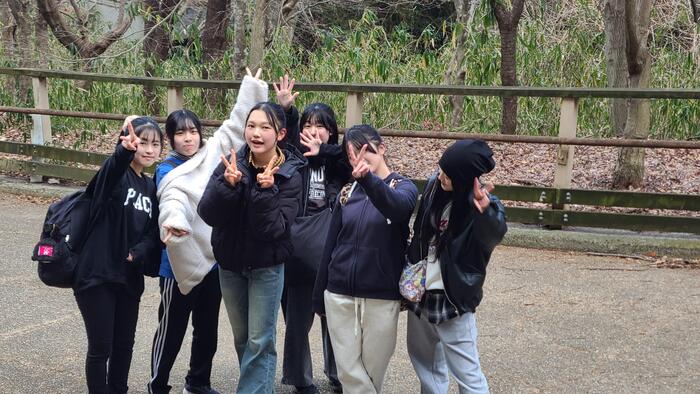 2月7日（金）神津嶽に生徒が続々とやってきます。⑦