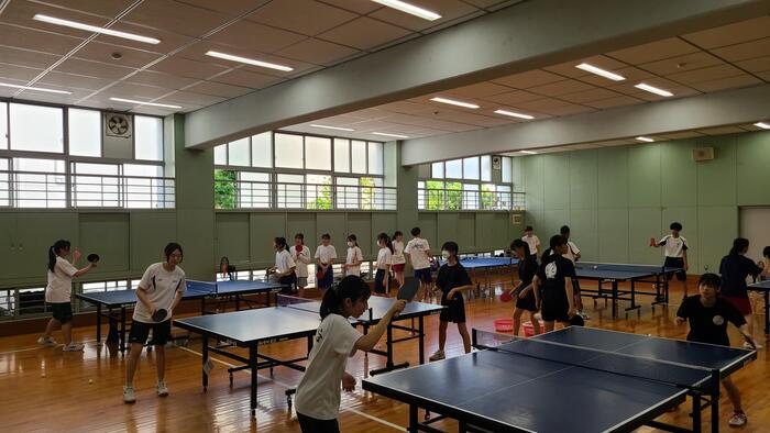 8月21日（水）中学生のクラブ体験デイです。⑧