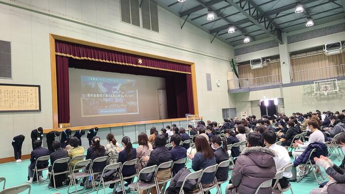 12月10日（土）本年度第3回の校内学校説明会を開催しました。