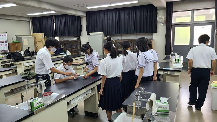 8月21日（水）中学生のクラブ体験デイです。④