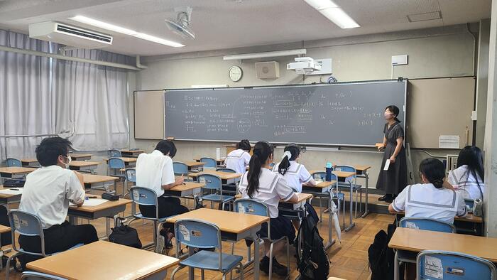 8月9日（金）夏季講習＝清水谷セミナーが1限から行われています。